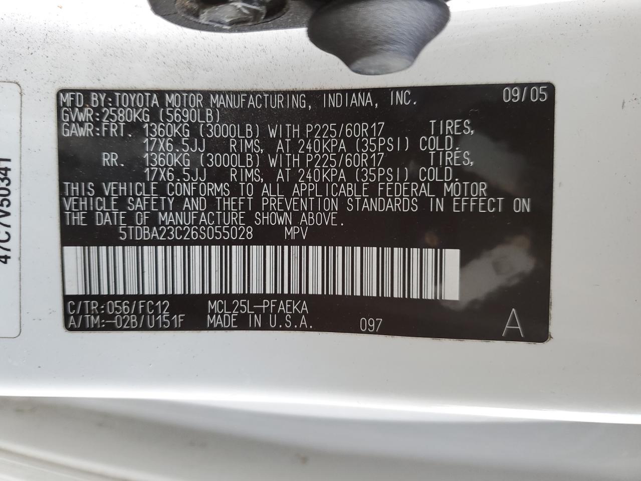 2006 Toyota Sienna - Image 15