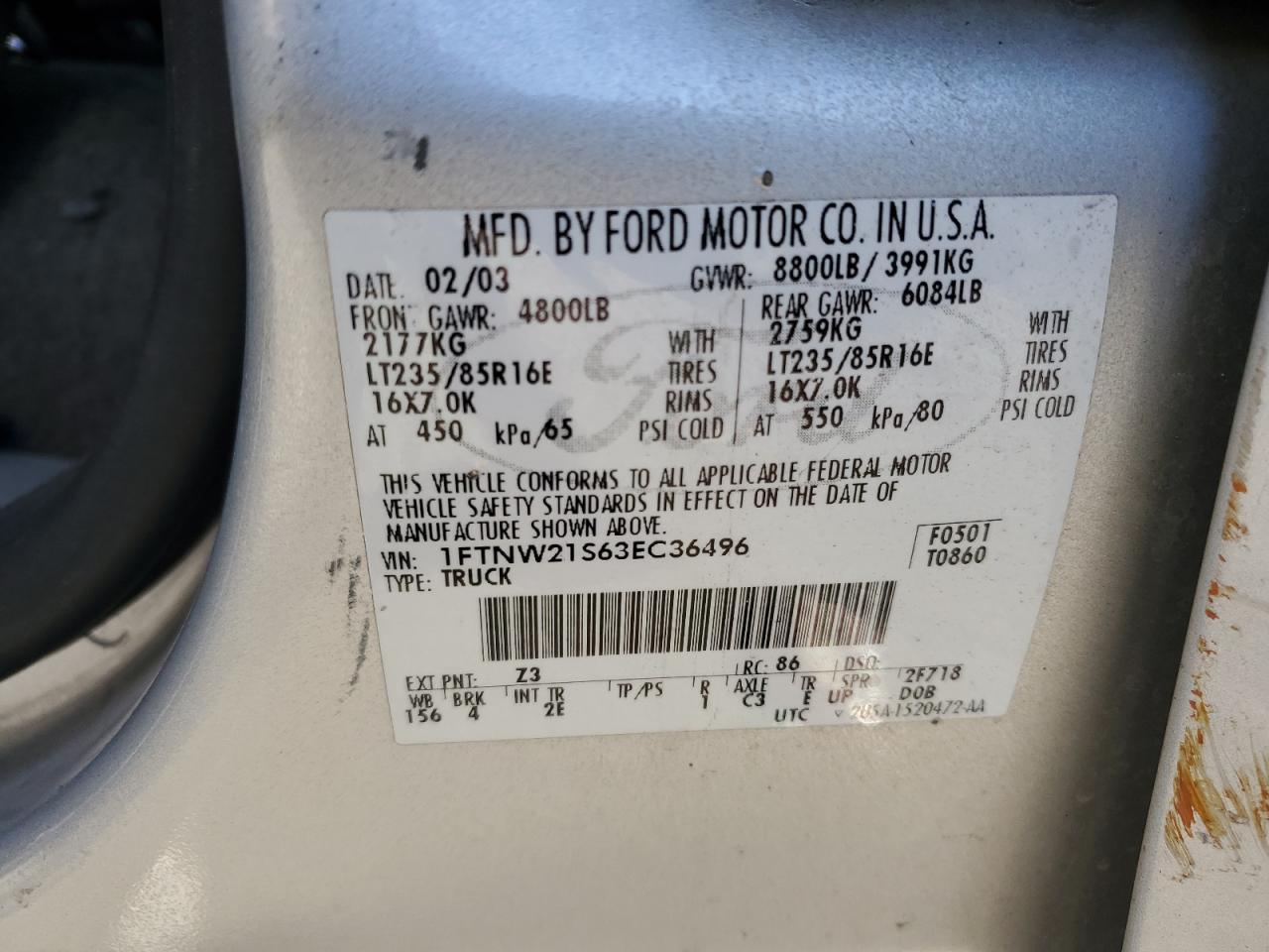 2003 Ford F250 - Image 14