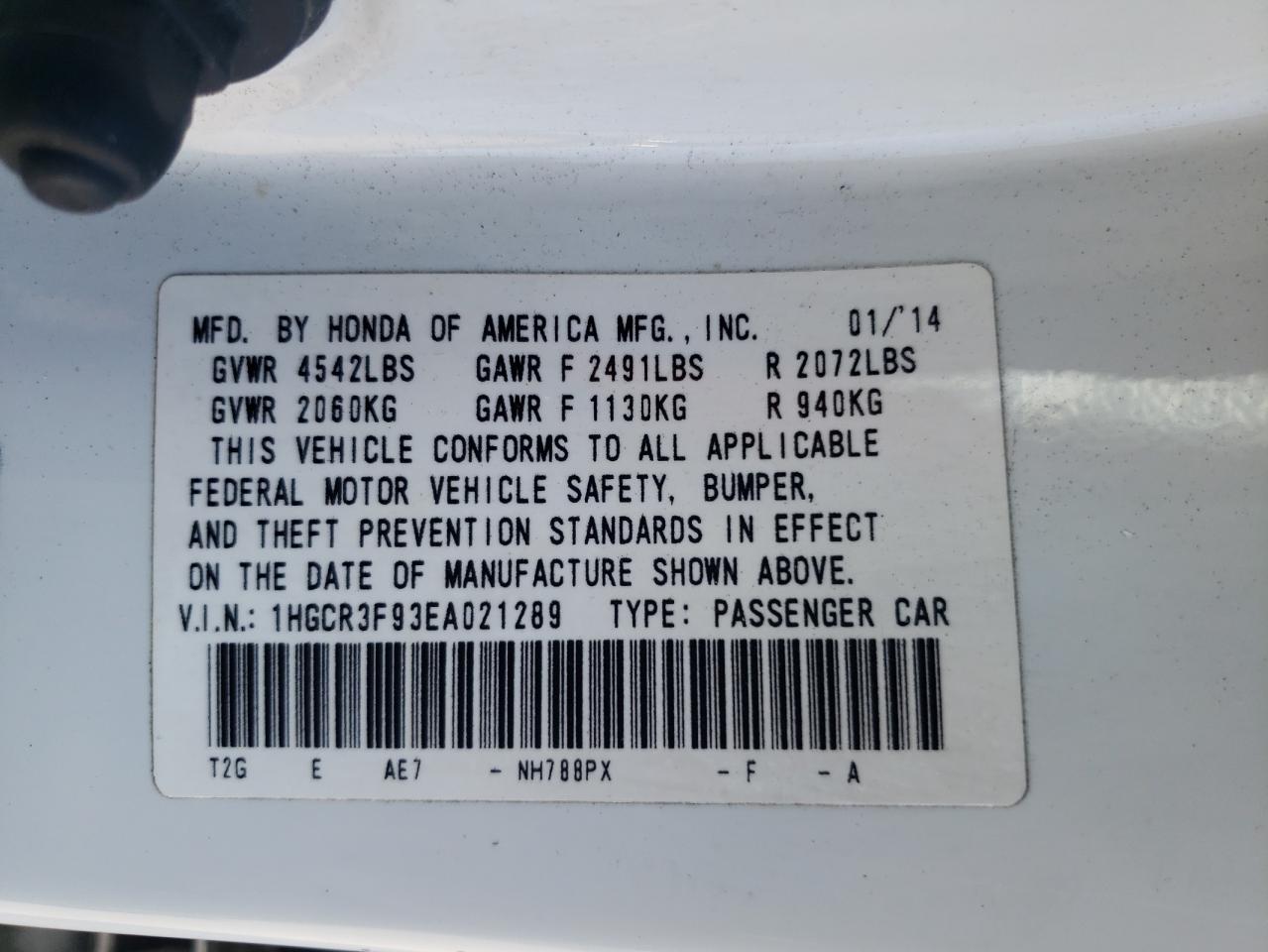 2014 Honda Accord - Image 12