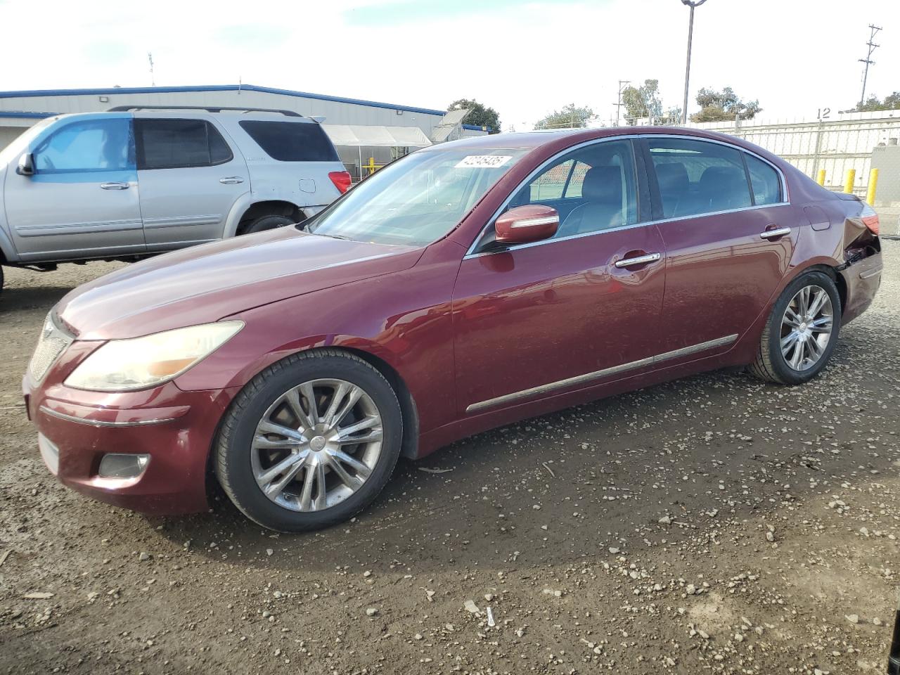 2009 Hyundai Genesis 4.6L de vânzare în San Diego, CA - Rear End
