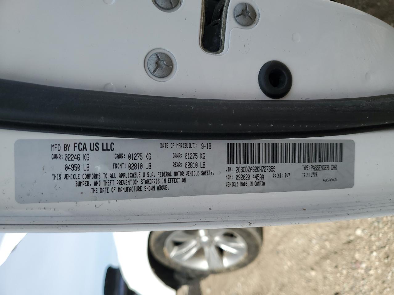 2019 Dodge Challenger - Image 15