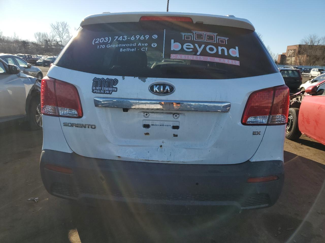 2011 Kia Sorento Ex VIN: 5XYKUCA12BG037747 Lot: 42400645