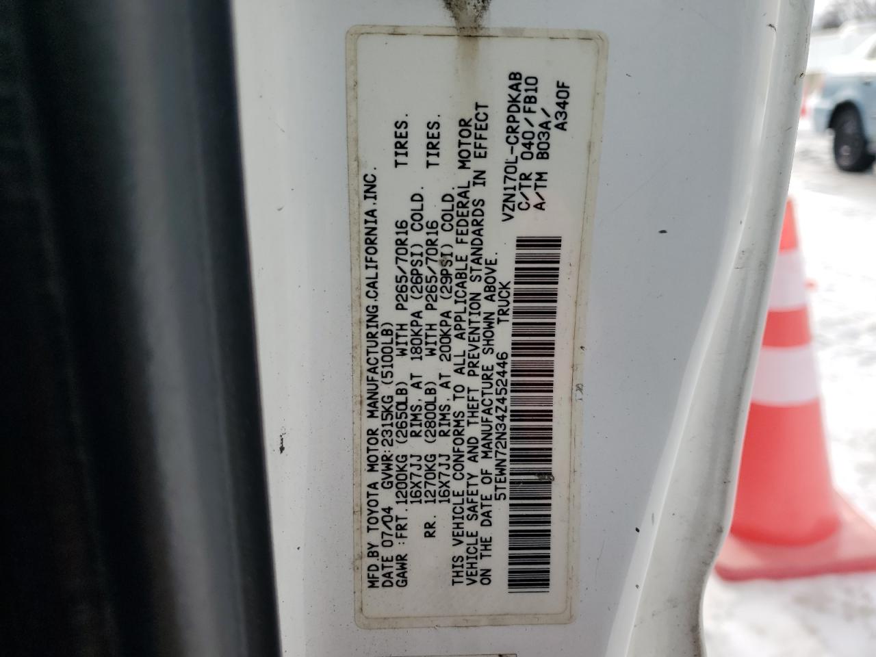 2004 Toyota Tacoma - Image 13