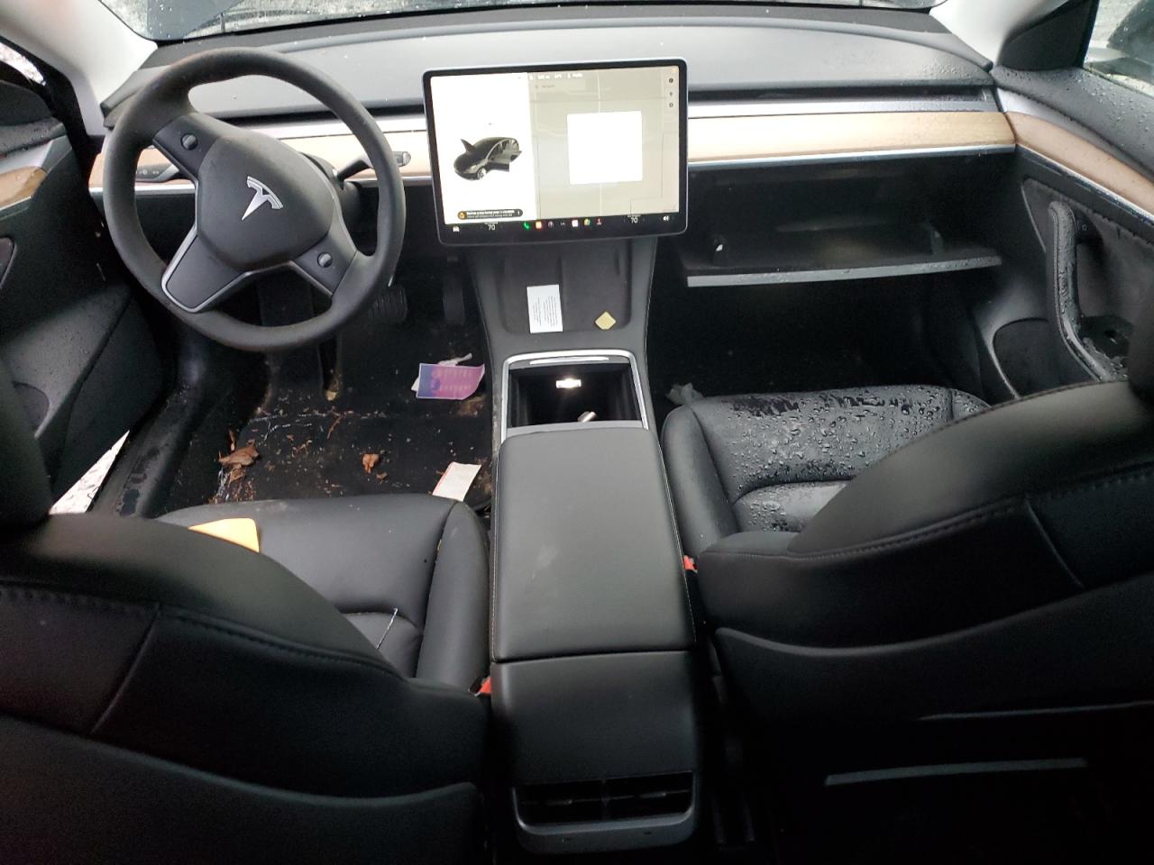 VIN 5YJ3E1EB8MF101020 2021 TESLA MODEL 3 no.8