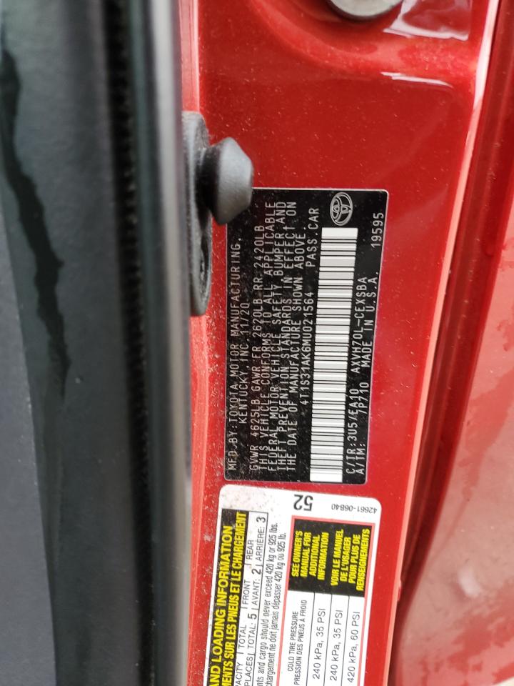 2021 Toyota Camry - Image 12