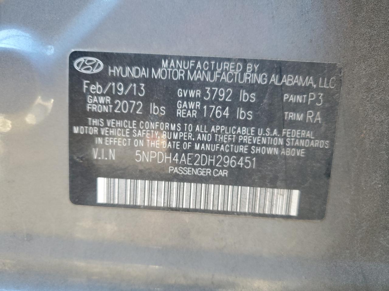 2013 Hyundai Elantra - Image 12