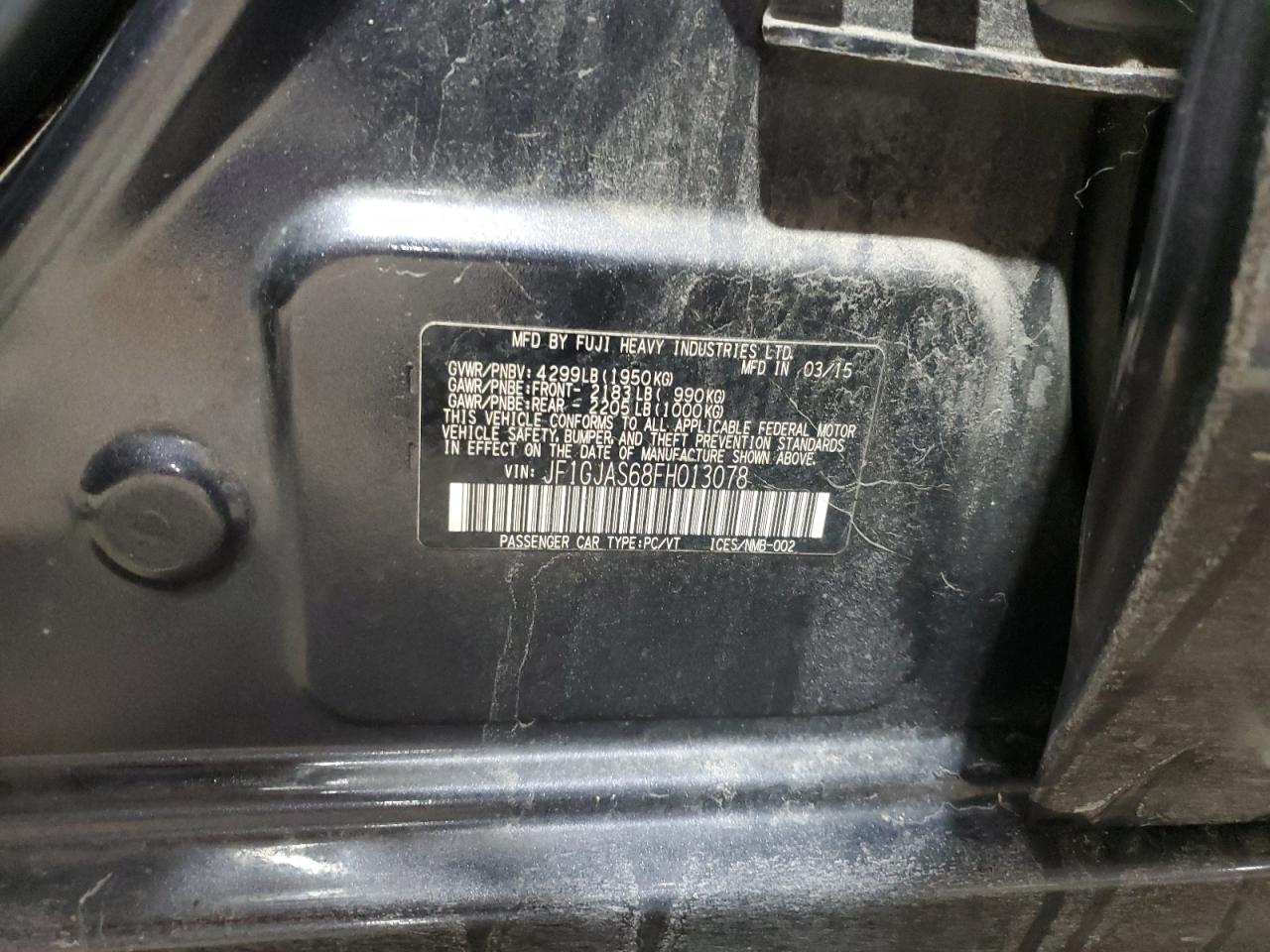 2015 Subaru Impreza - Image 12