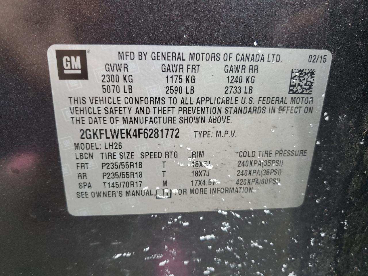 2015 GMC Terrain - Image 13