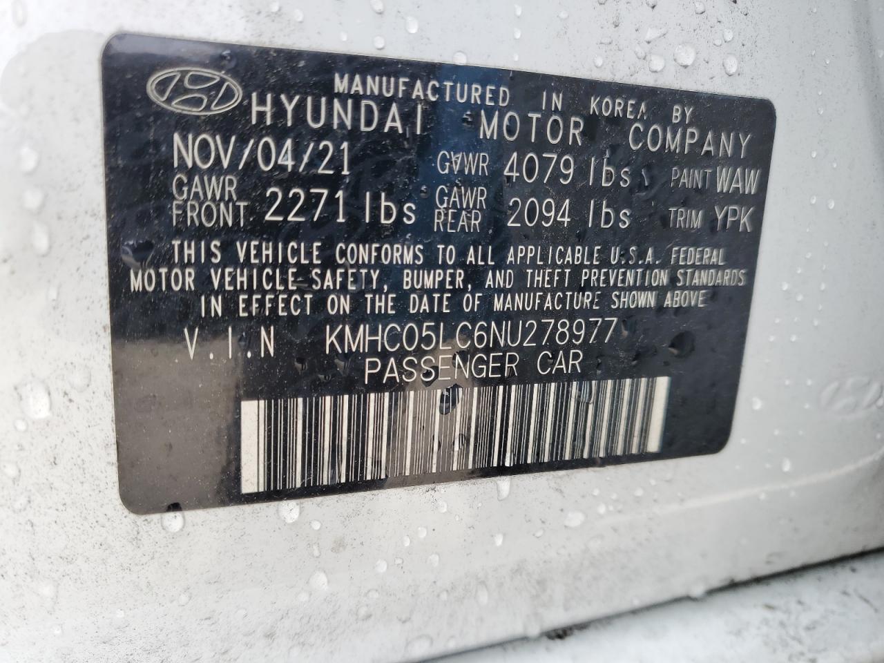 2022 Hyundai IONIQ - Image 15