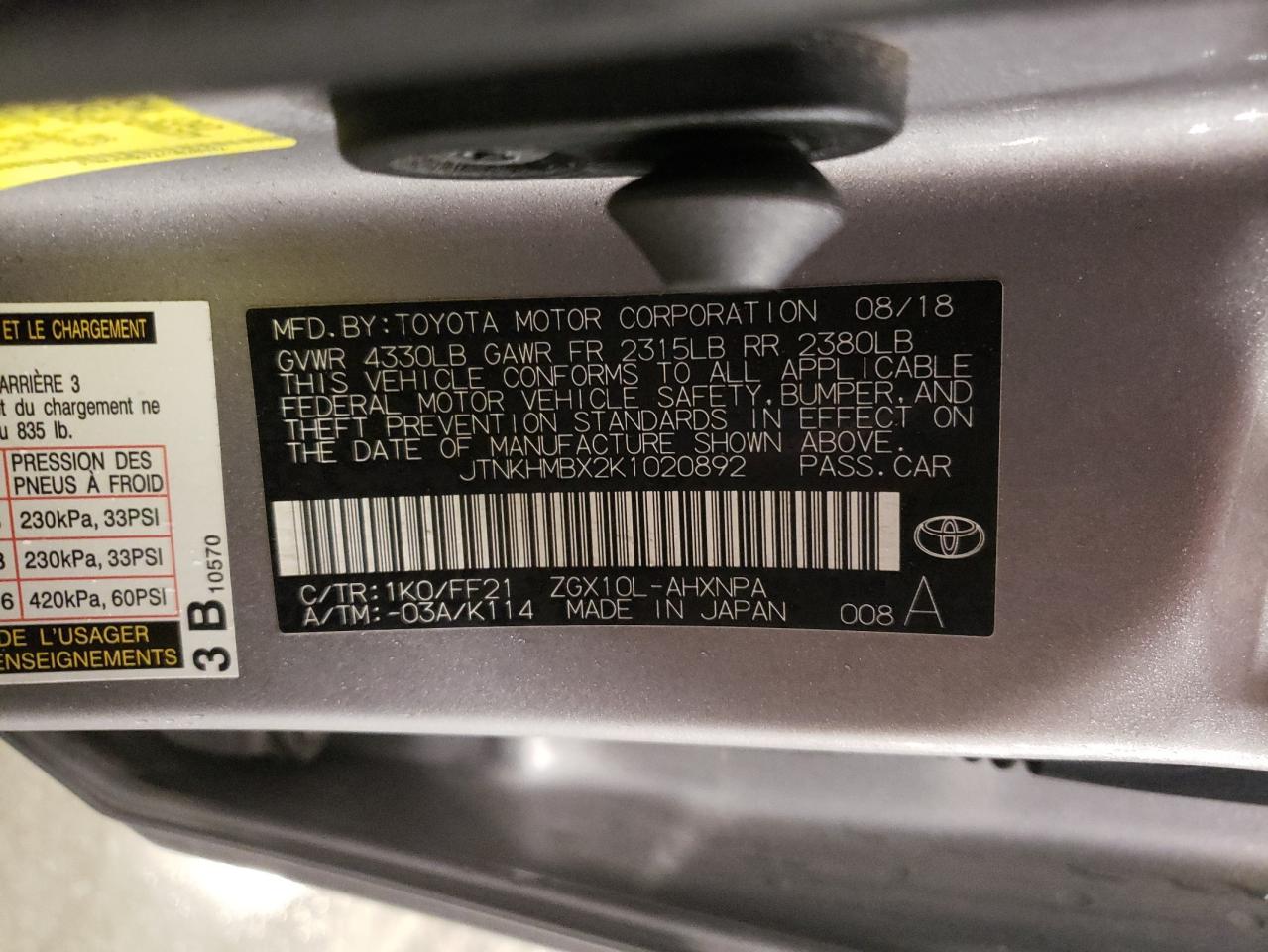 2019 Toyota C-HR - Image 13