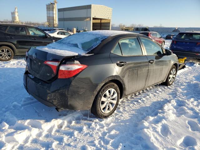  TOYOTA COROLLA 2015 Чорний