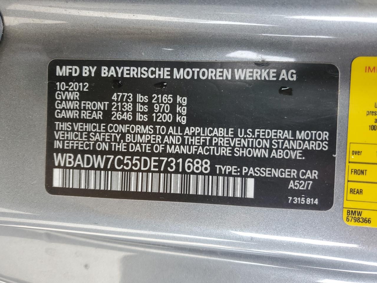 2013 BMW 3er - Image 14