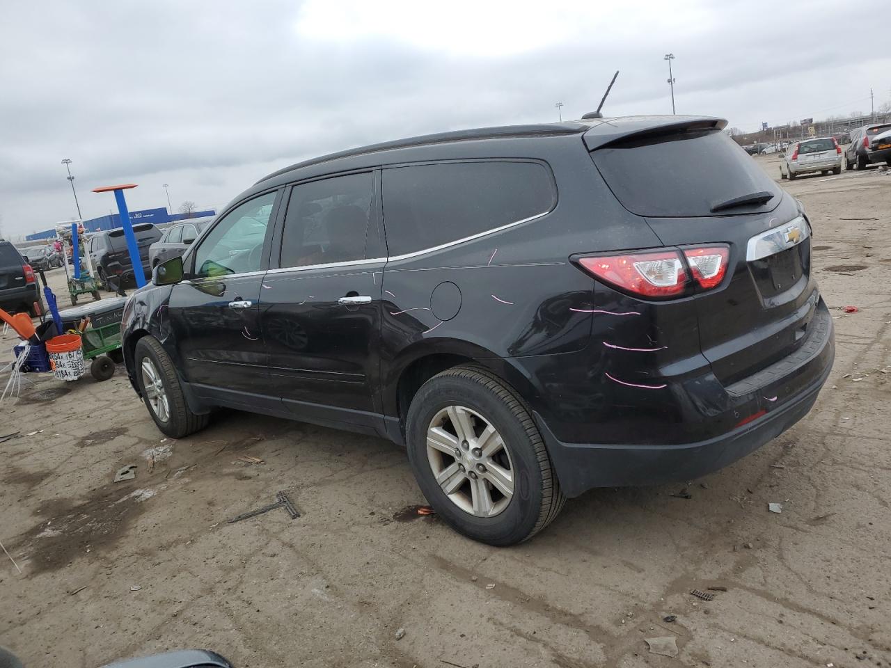 VIN 1GNKRHKD2EJ350722 2014 CHEVROLET TRAVERSE no.2