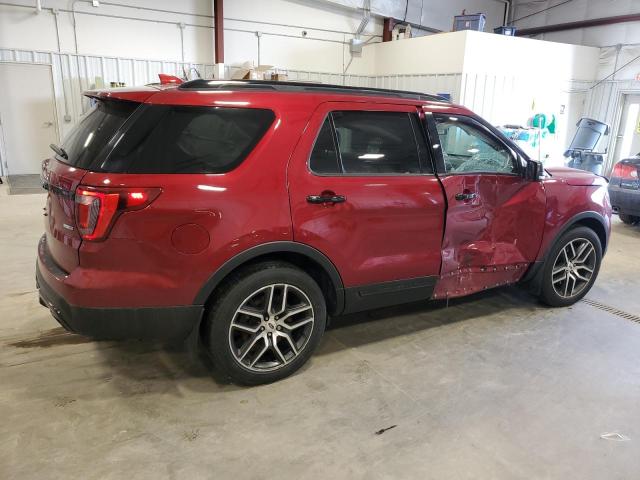  FORD EXPLORER 2017 Red