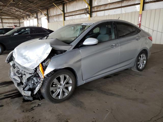  HYUNDAI ACCENT 2014 Srebrny