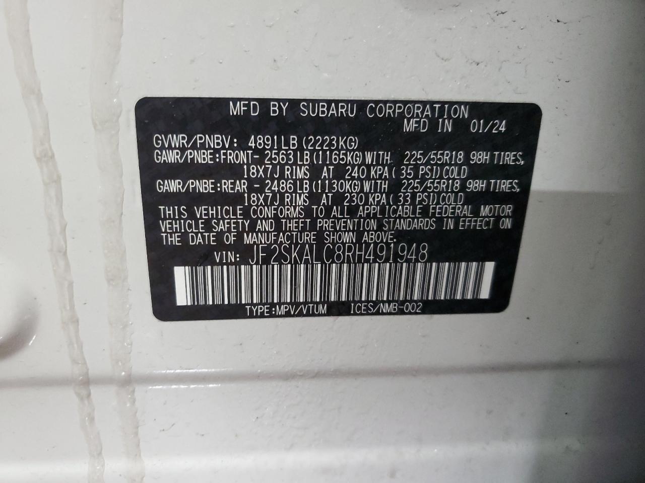 2024 Subaru Forester - Image 12