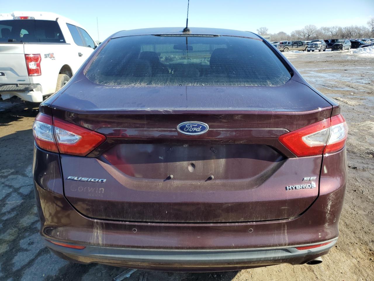 VIN 3FA6P0LU7DR202205 2013 FORD FUSION no.6