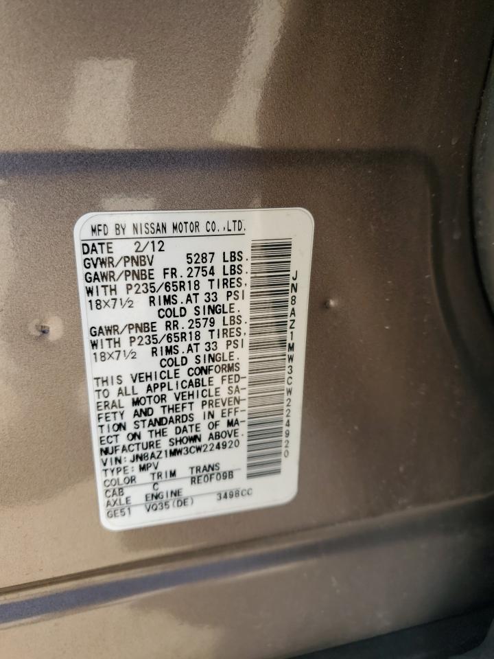 2012 Nissan Murano - Image 13