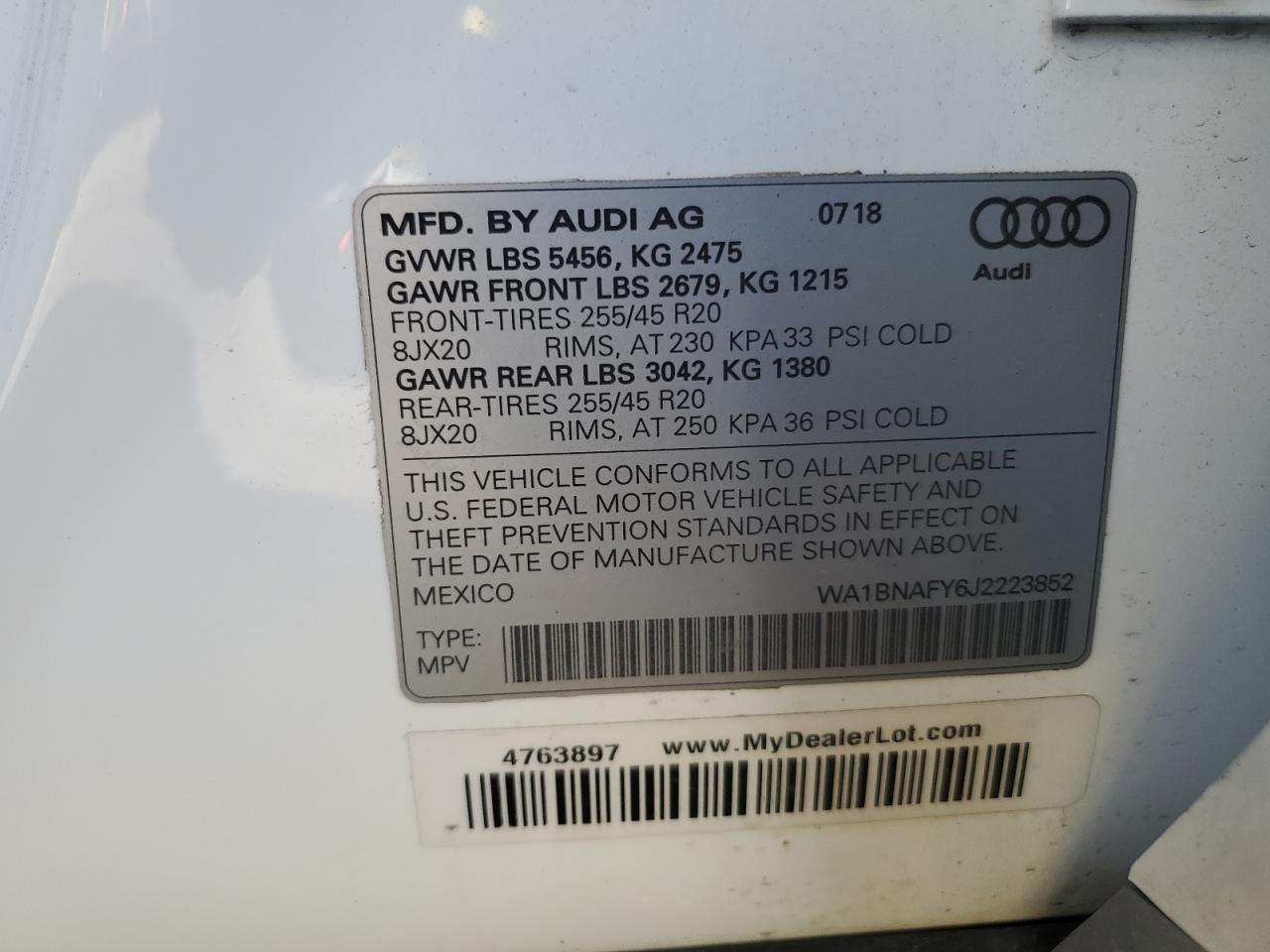 2018 Audi Q5 - Image 12