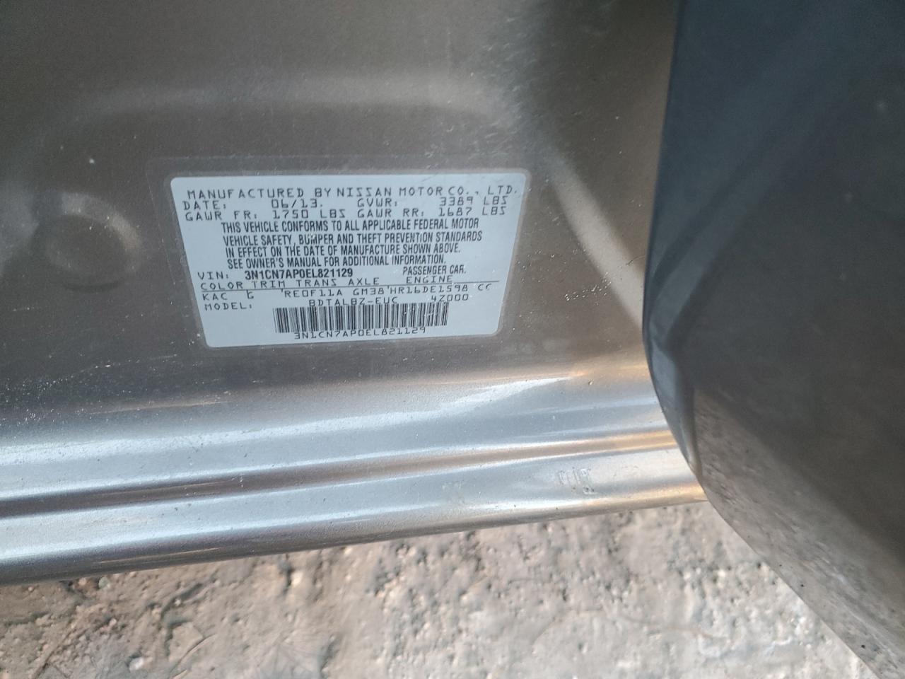 2014 Nissan Versa - Image 14