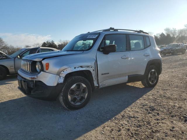 Паркетники JEEP RENEGADE 2016 Сріблястий