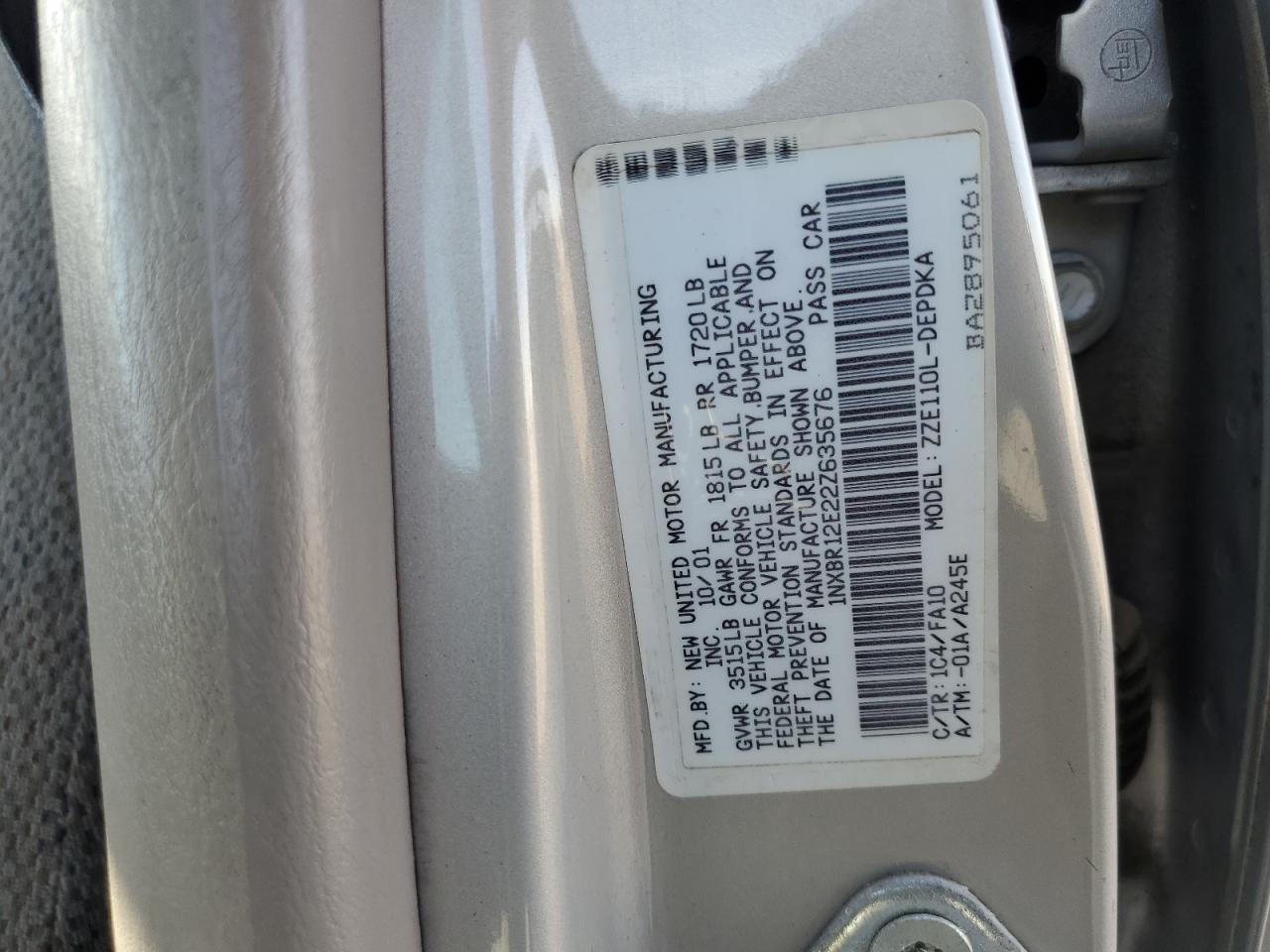 2002 Toyota Corolla - Image 14