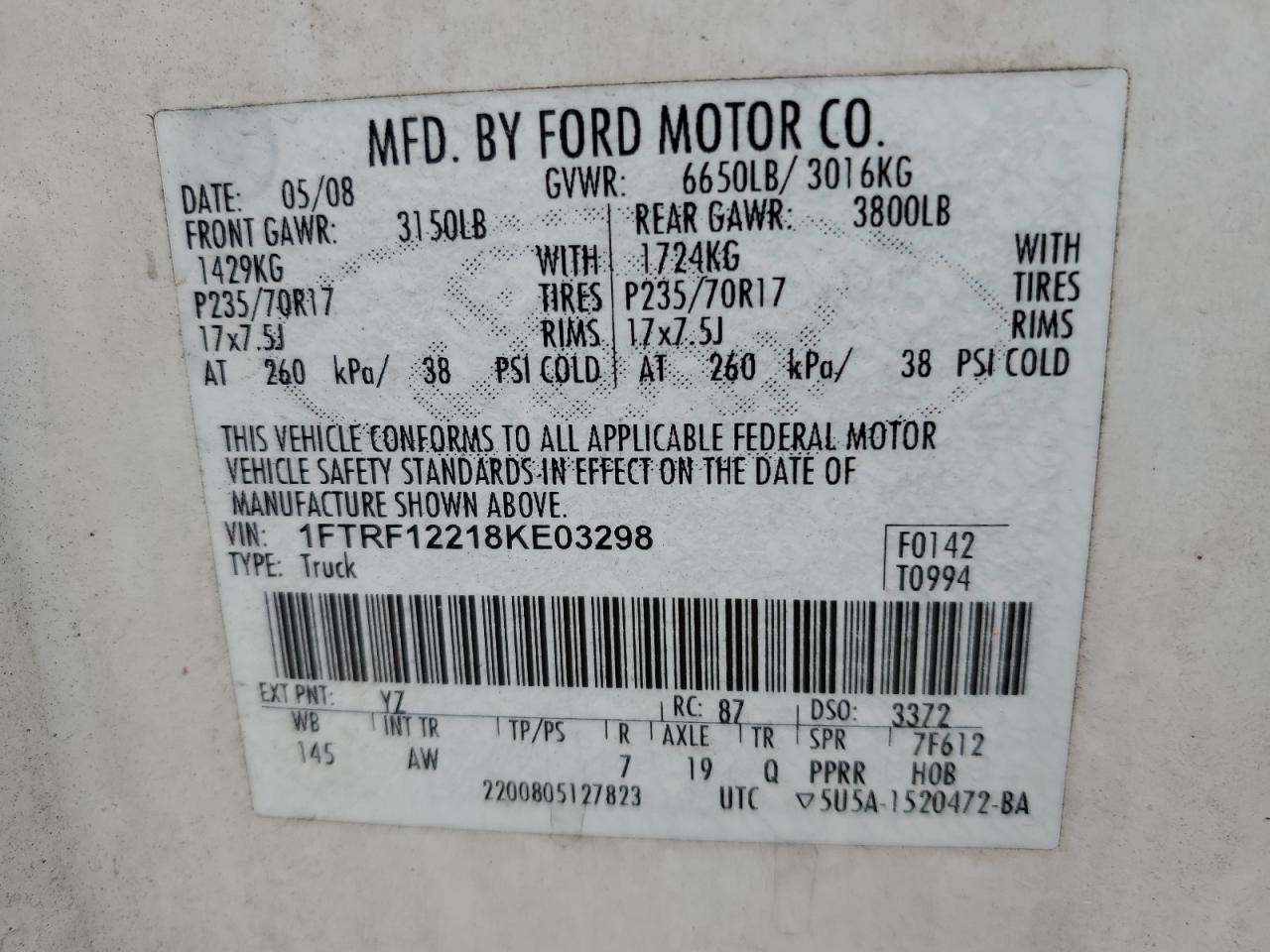 2008 Ford F-150 - Image 13