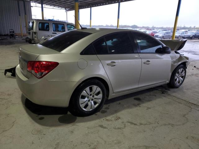 Sedans CHEVROLET CRUZE 2013 tan