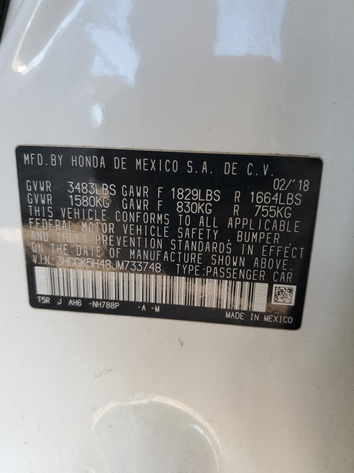 2018 Honda Fit Lx VIN: 3HGGK5H48JM733748 Lot: 87656335