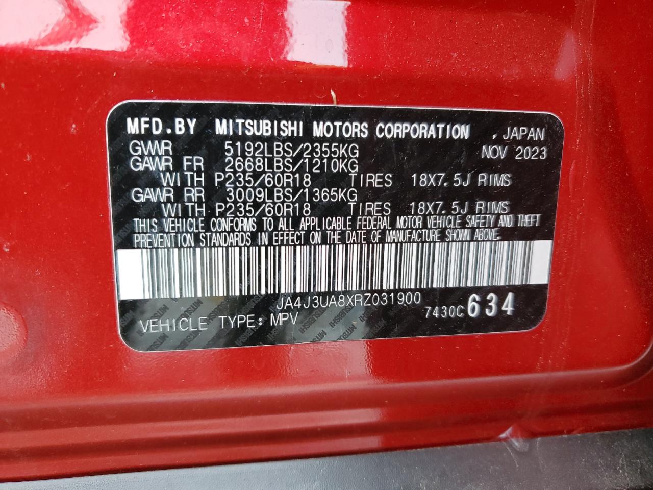 2024 Mitsubishi Outlander - Image 16