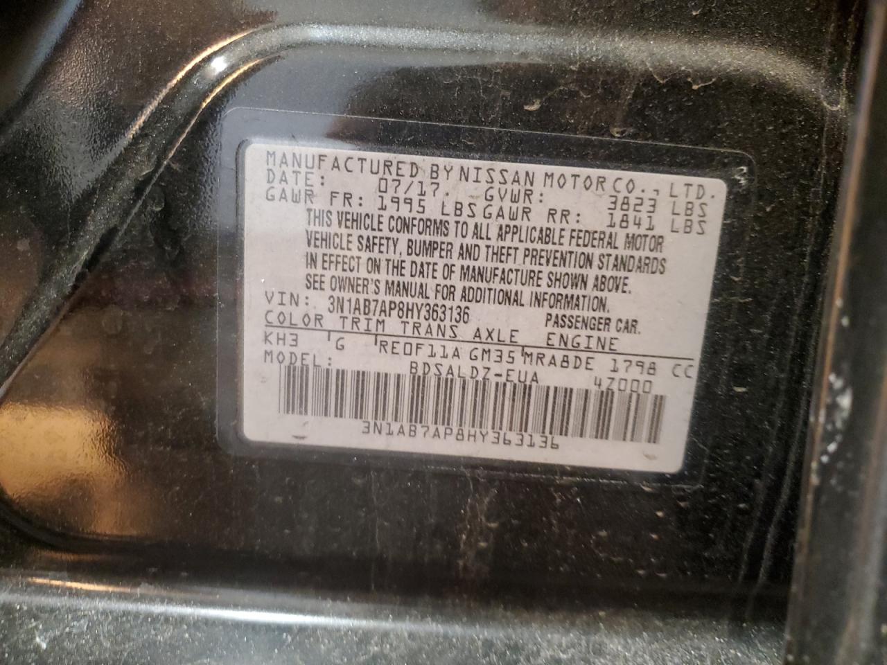 2017 Nissan Sentra - Image 12