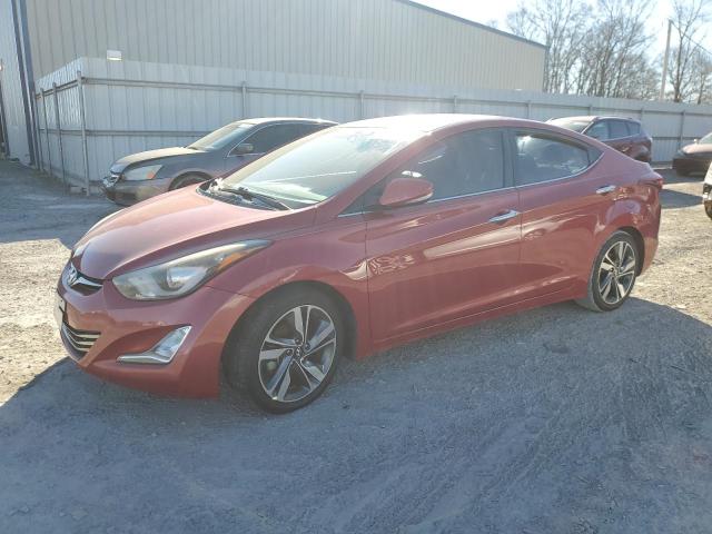 Sedans HYUNDAI ELANTRA 2015 Red