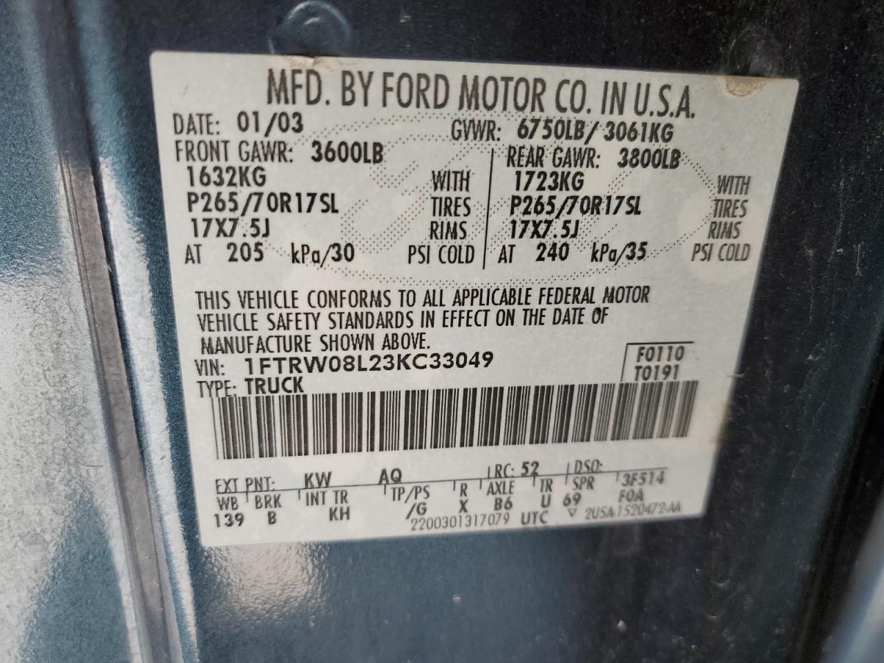 2003 Ford F-150 - Image 12