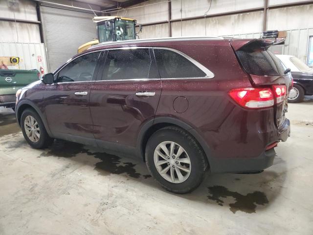  KIA SORENTO 2018 Maroon