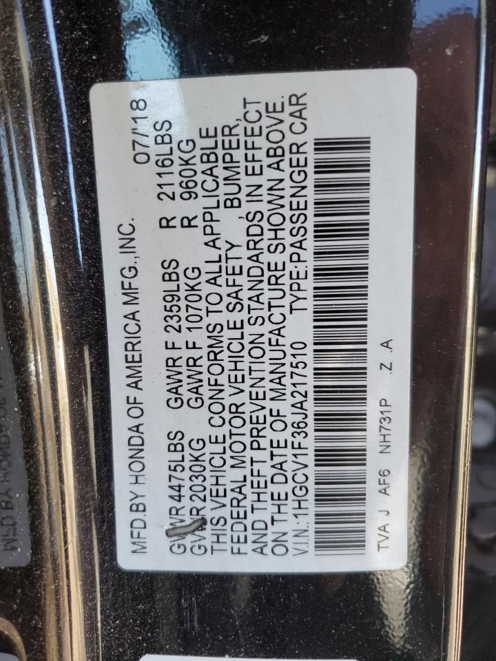 2018 Honda Accord - Image 12
