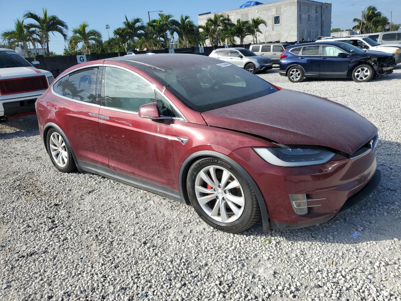 VIN 5YJXCAE41GFS02722 2016 TESLA MODEL X no.4