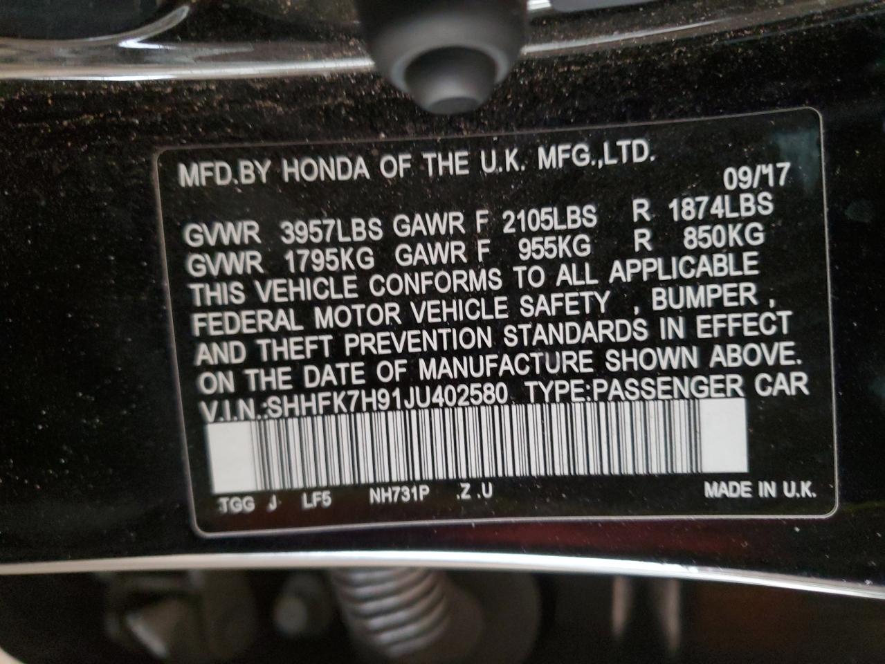 2018 Honda Civic - Image 13