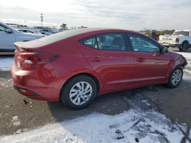  HYUNDAI ELANTRA 2020 Czerwony