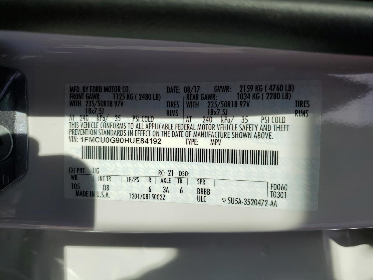 2017 Ford Escape - Image 13