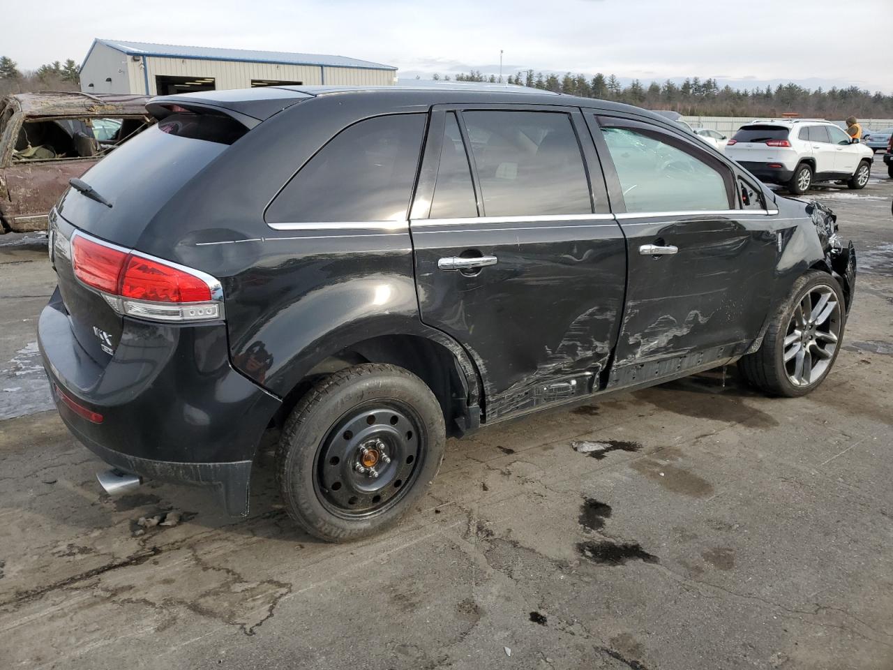 VIN 2LMDJ8JK0EBL10037 2014 LINCOLN MKX no.3