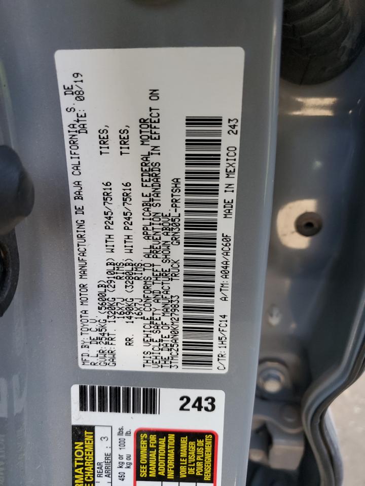 2019 Toyota Tacoma - Image 12