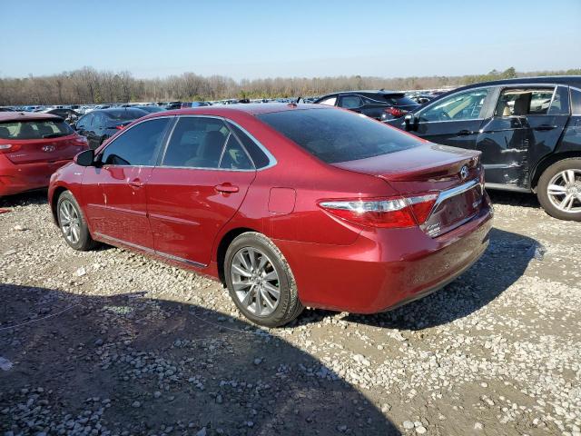 Седаны TOYOTA CAMRY 2016 Красный