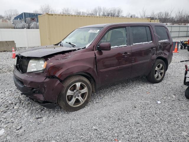  HONDA PILOT 2013 Burgundy