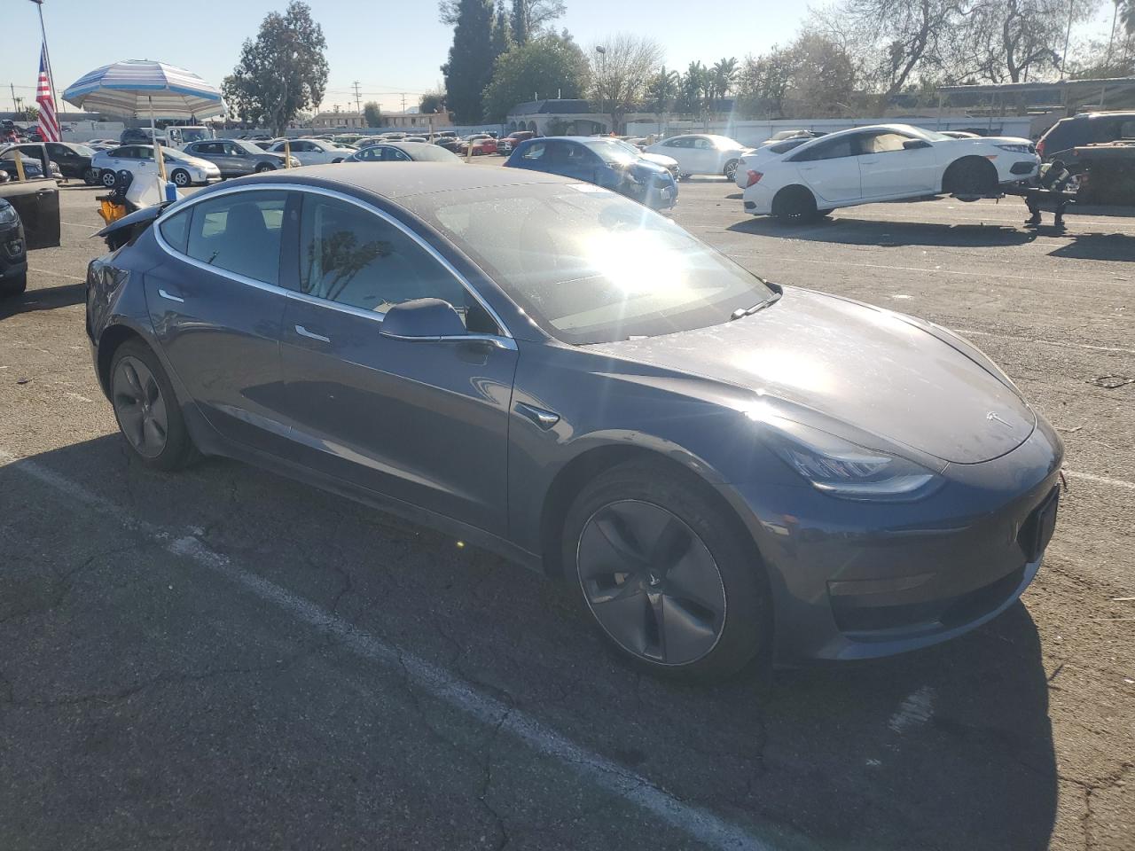 VIN 5YJ3E1EA1LF645607 2020 TESLA MODEL 3 no.4