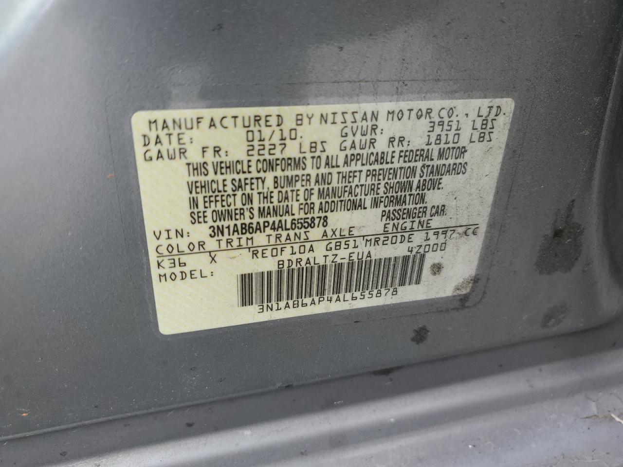 2010 Nissan Sentra - Image 15