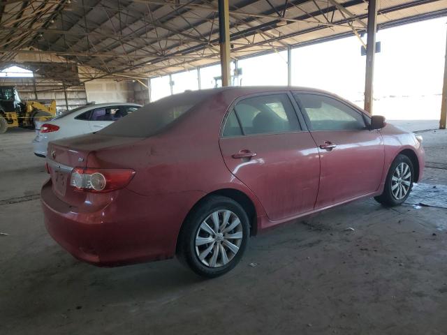  TOYOTA COROLLA 2013 Красный