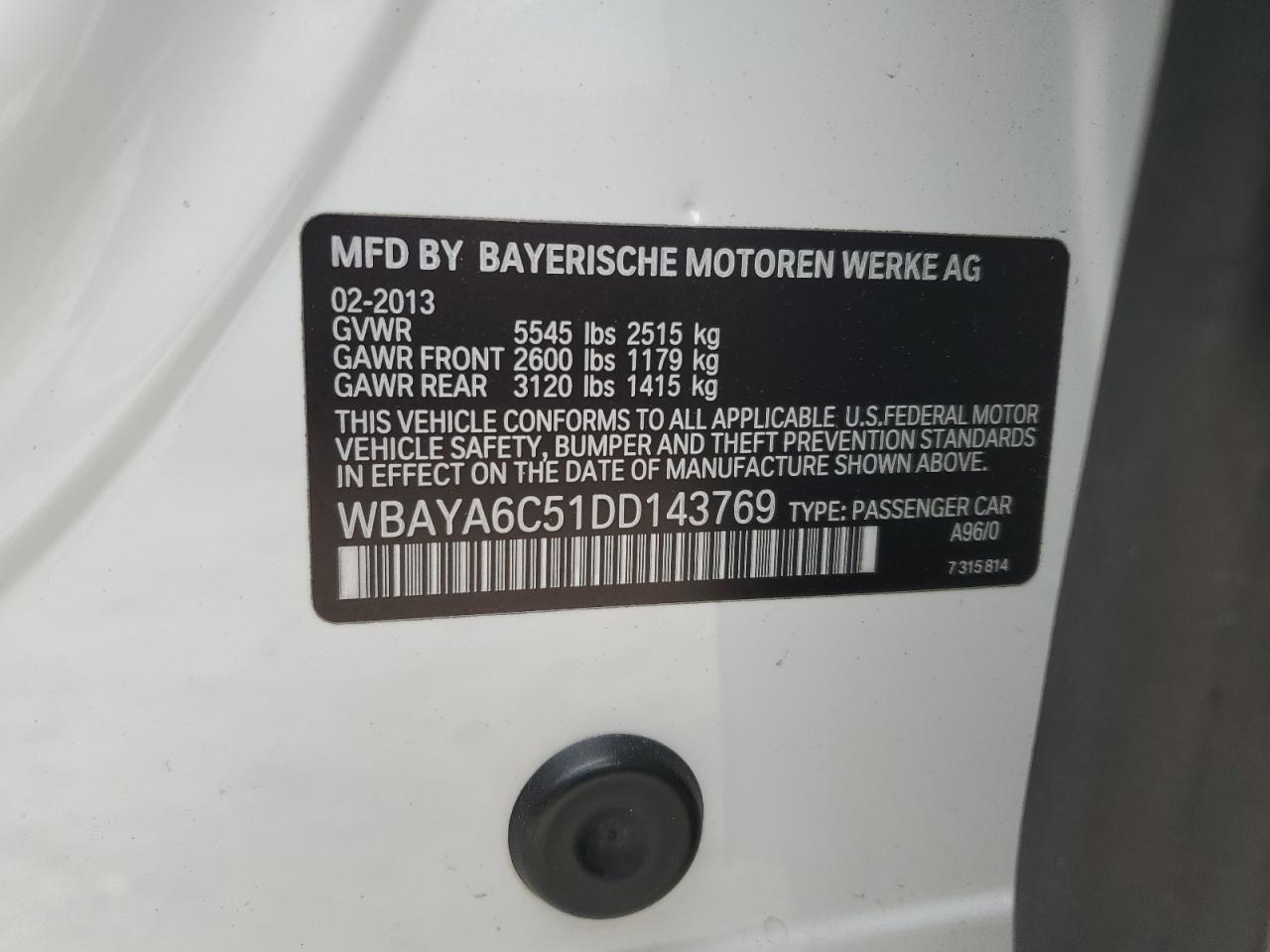 2013 BMW 7er - Image 12