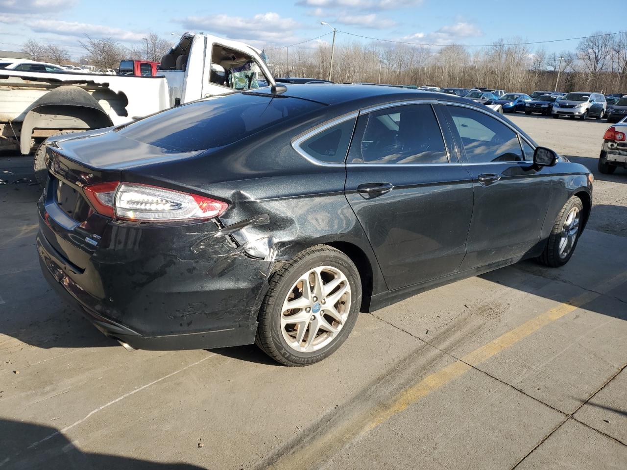 VIN 3FA6P0HR8DR217560 2013 FORD FUSION no.3