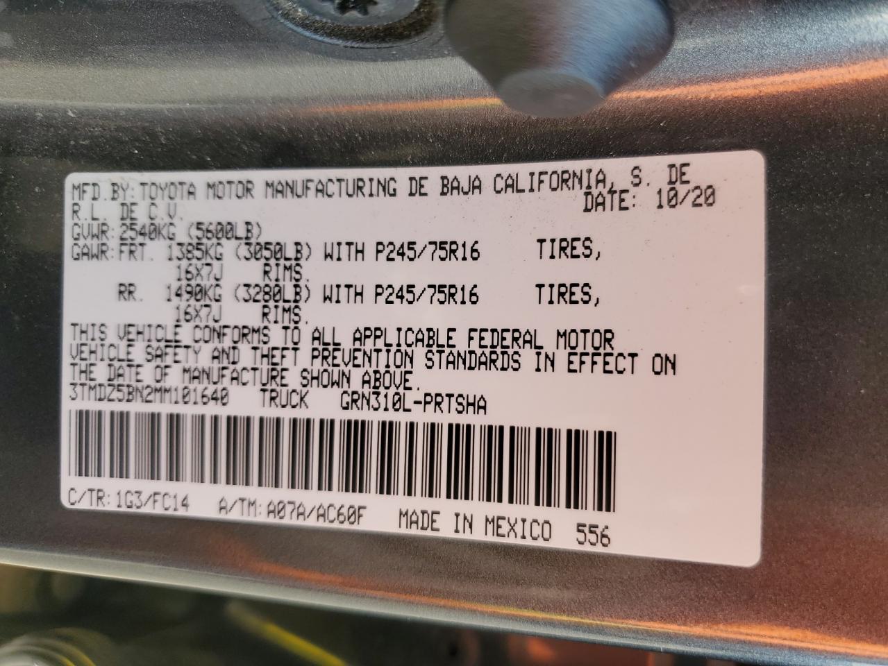 2021 Toyota Tacoma - Image 14