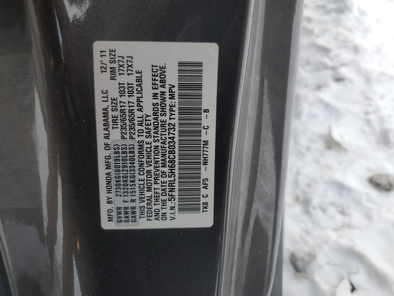 2012 Honda Odyssey - Image 13